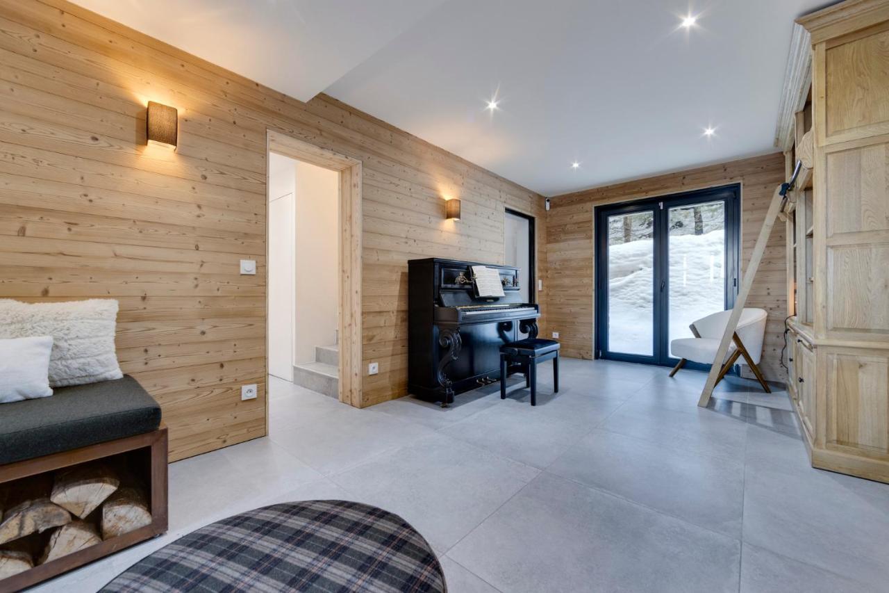 Chalet Du Bois Melay - Piscine - Proche Pistes - 15 Personnes Ла-Плань Экстерьер фото