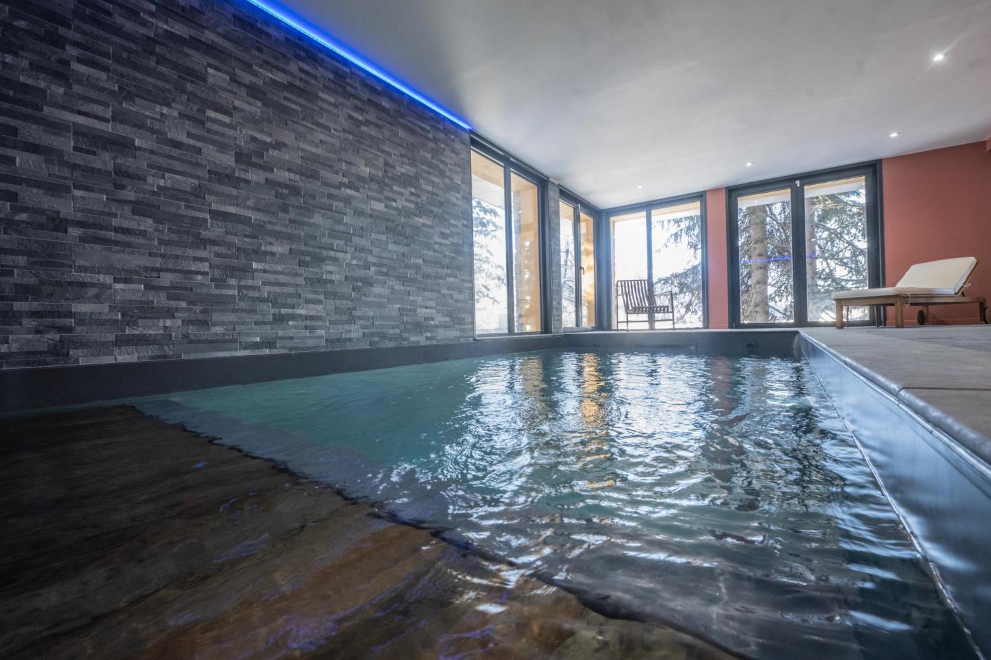 Chalet Du Bois Melay - Piscine - Proche Pistes - 15 Personnes Ла-Плань Экстерьер фото