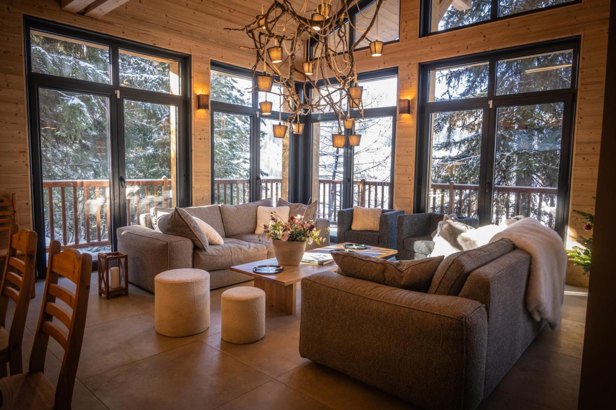 Chalet Du Bois Melay - Piscine - Proche Pistes - 15 Personnes Ла-Плань Экстерьер фото